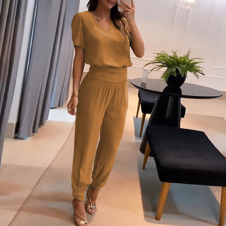 Eva | Lässige Bluse und Hose Set