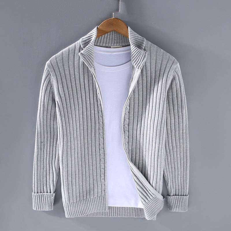 Bernhard | Rippenstrickjacke