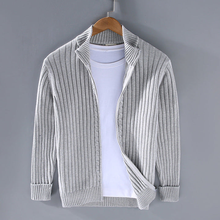 Bernhard | Rippenstrickjacke