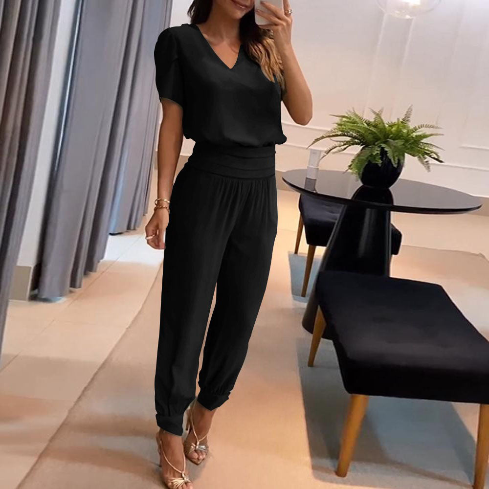 Eva | Lässige Bluse und Hose Set