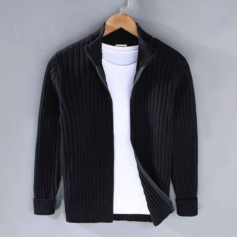 Bernhard | Rippenstrickjacke