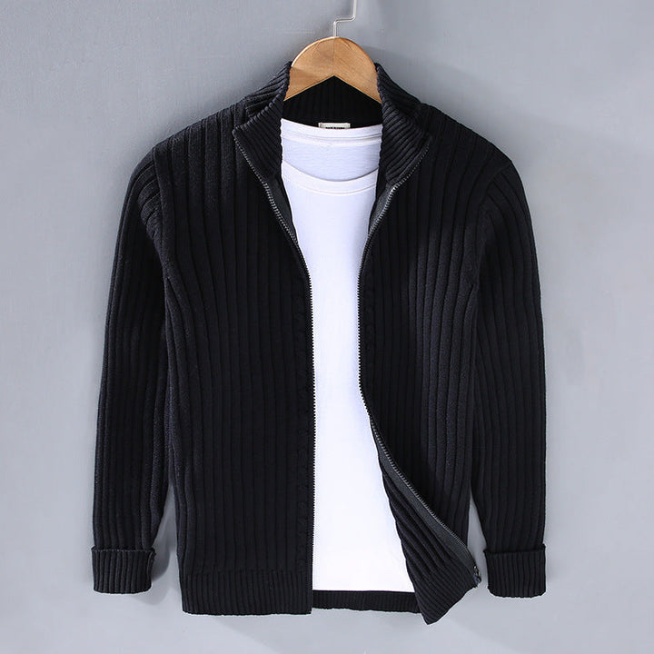 Bernhard | Rippenstrickjacke