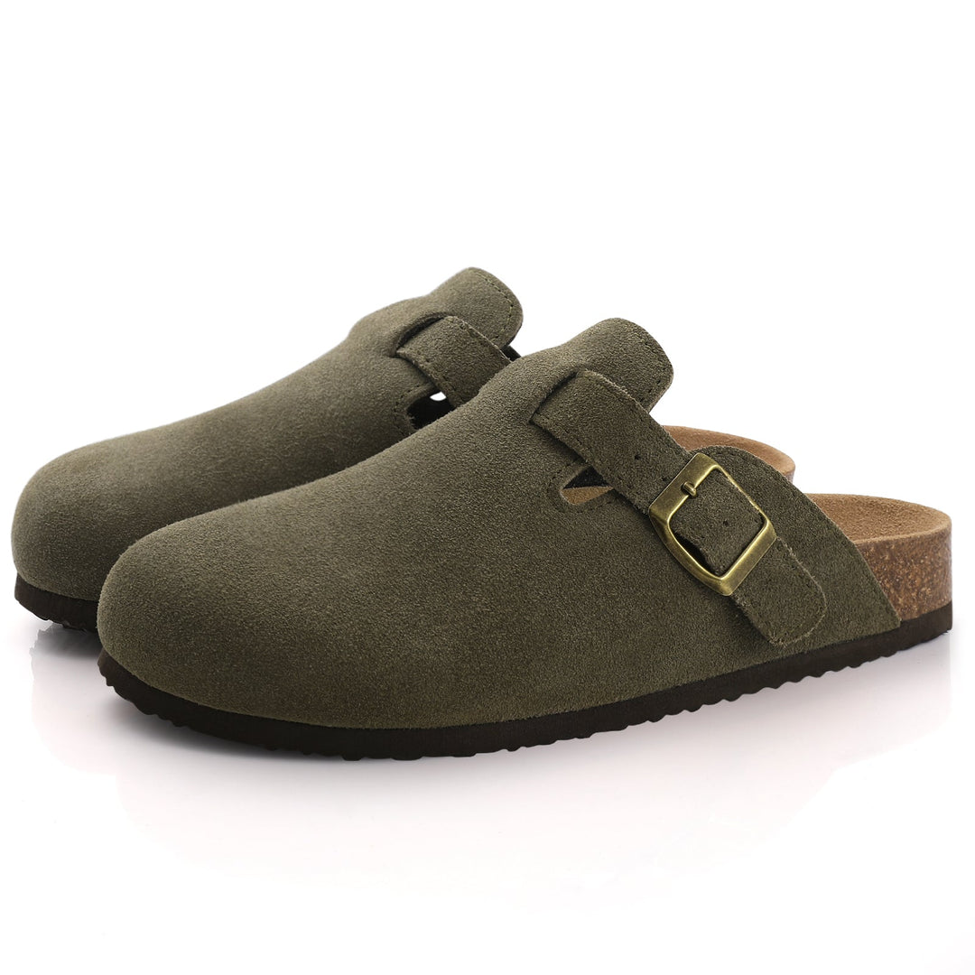 Bras | Wildleder Slipper Unisex