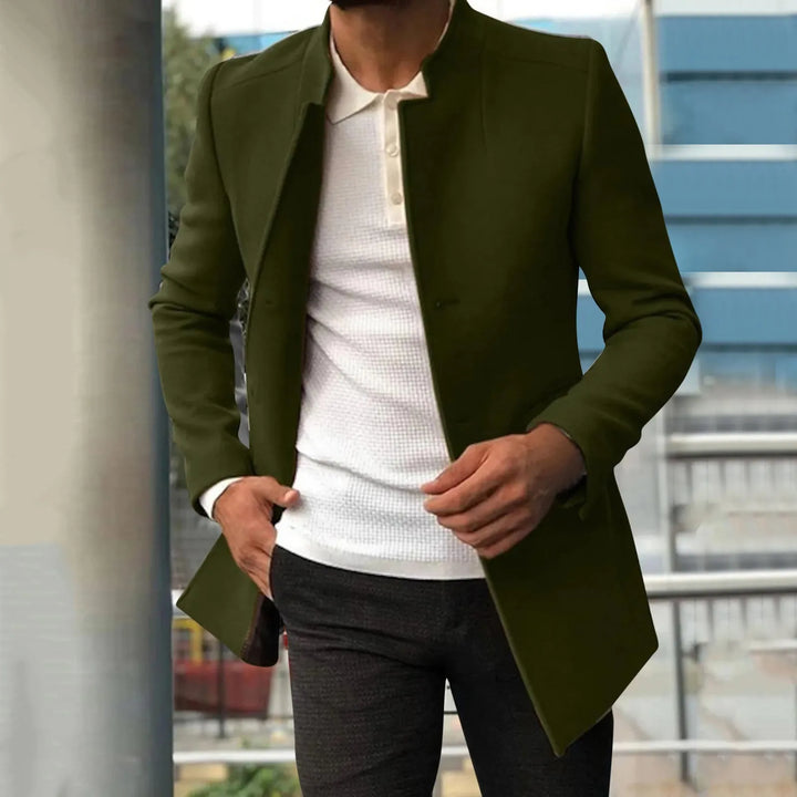 NOAH | Eleganter langer Mantel für den Herbst