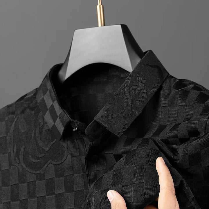 Berlin | Hochwertiges Poloshirt mit Karomuster