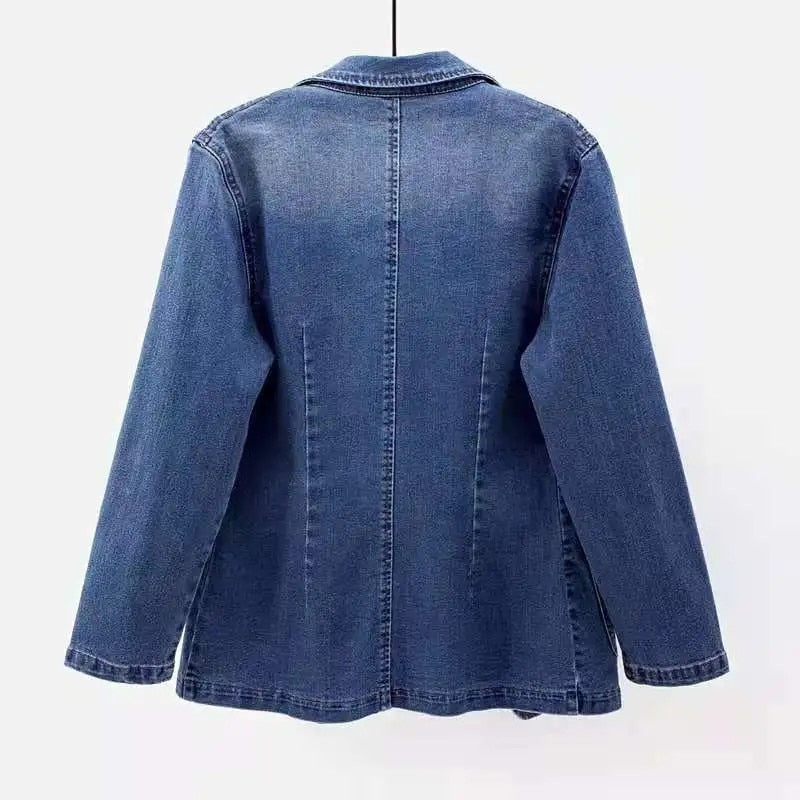 Isabel | Klassischer Denim-Blazer