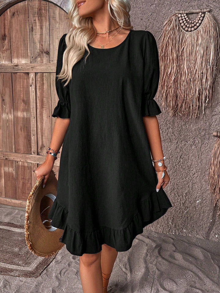 Lina | Kleid mit Rüschen