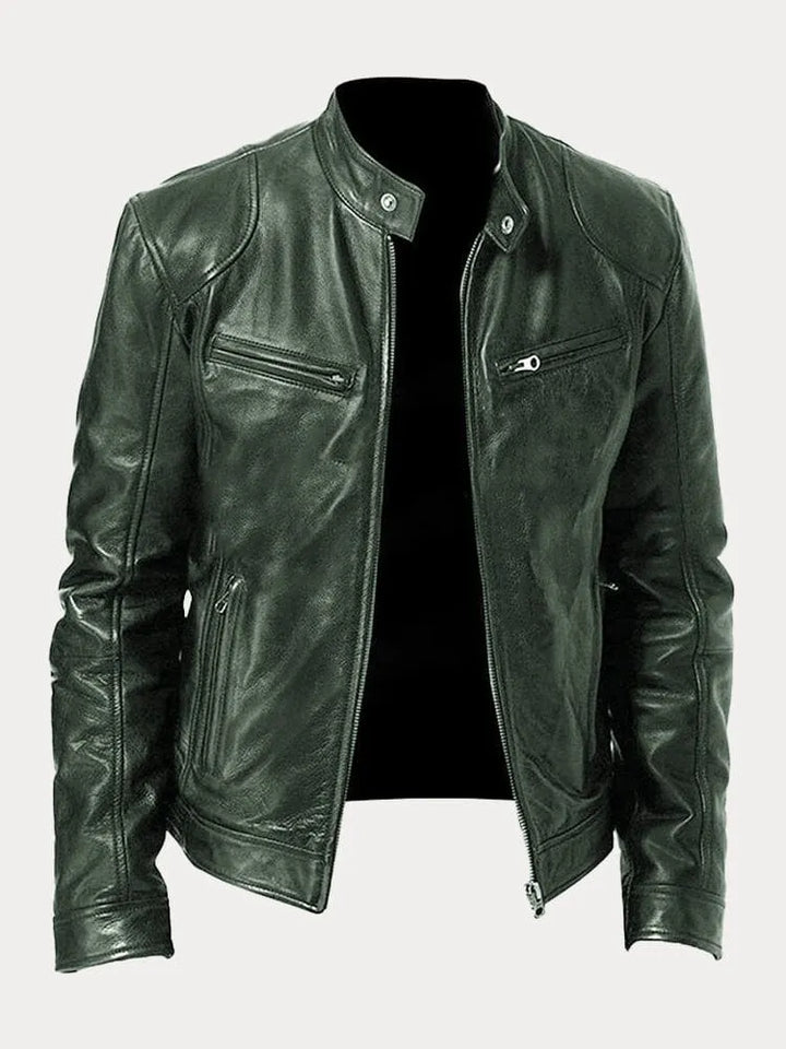 Rino | Lässige Lederjacke