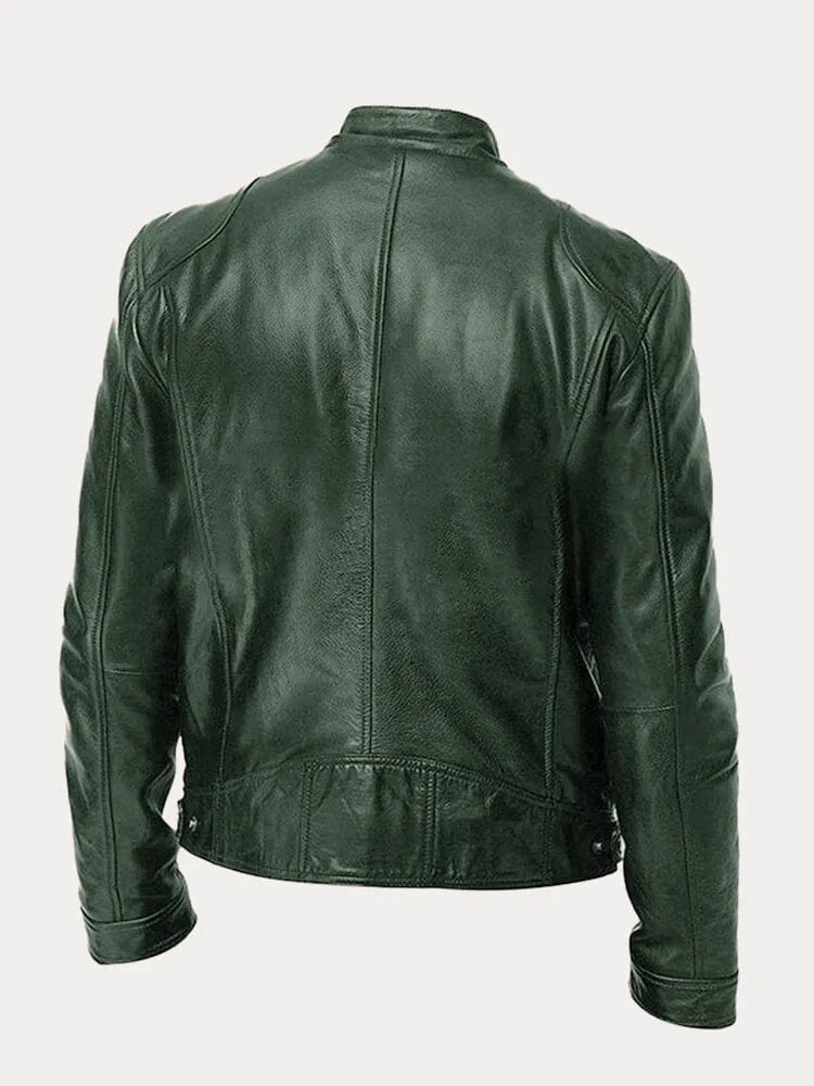 Rino | Lässige Lederjacke
