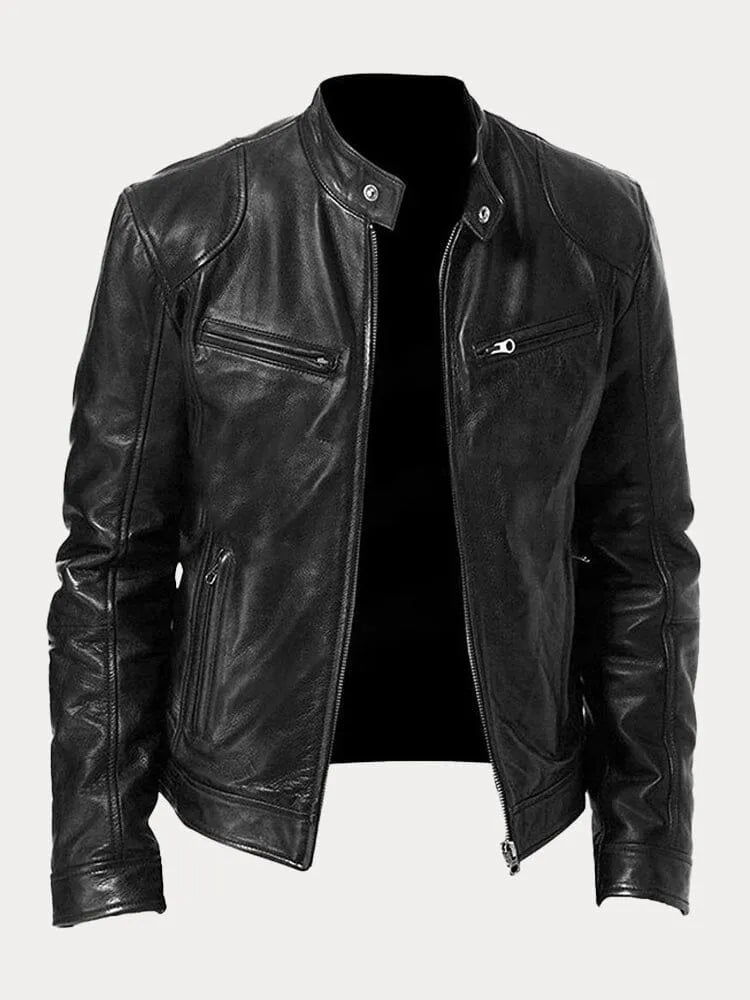 Rino | Lässige Lederjacke