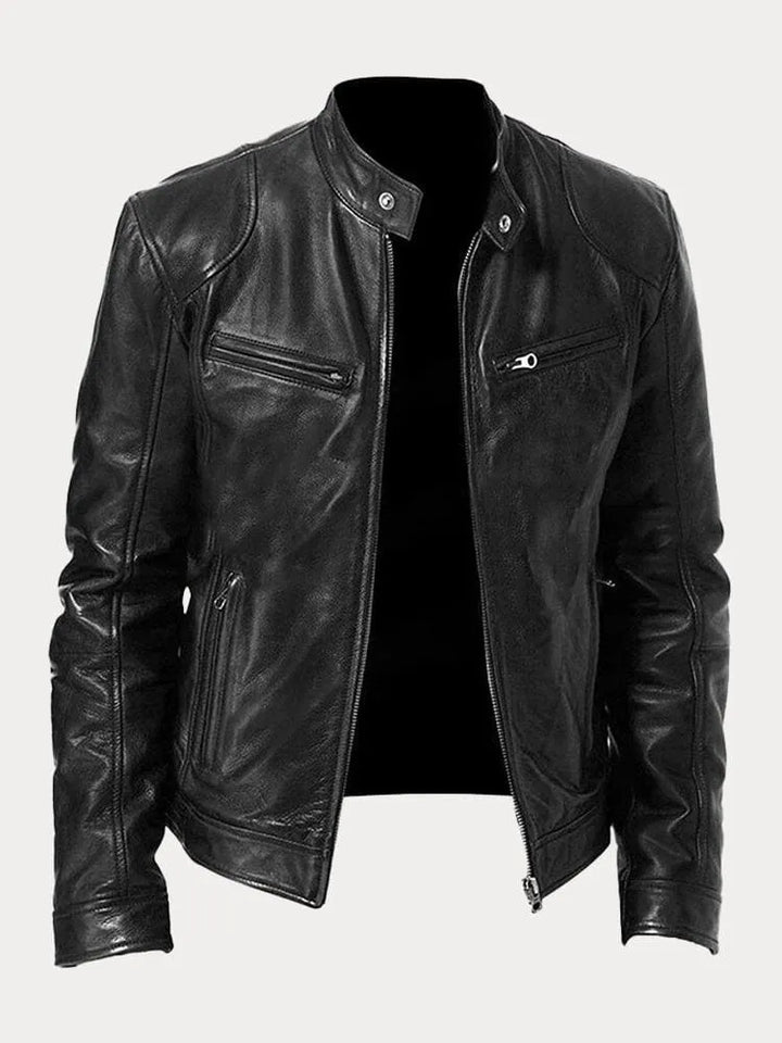 Rino | Lässige Lederjacke