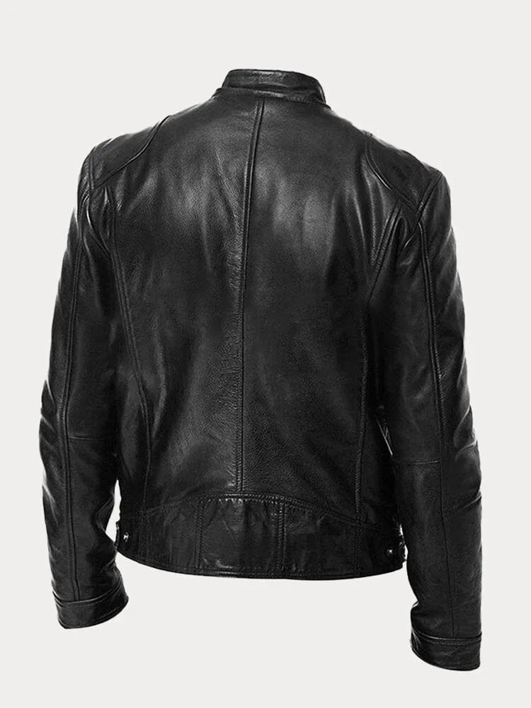 Rino | Lässige Lederjacke