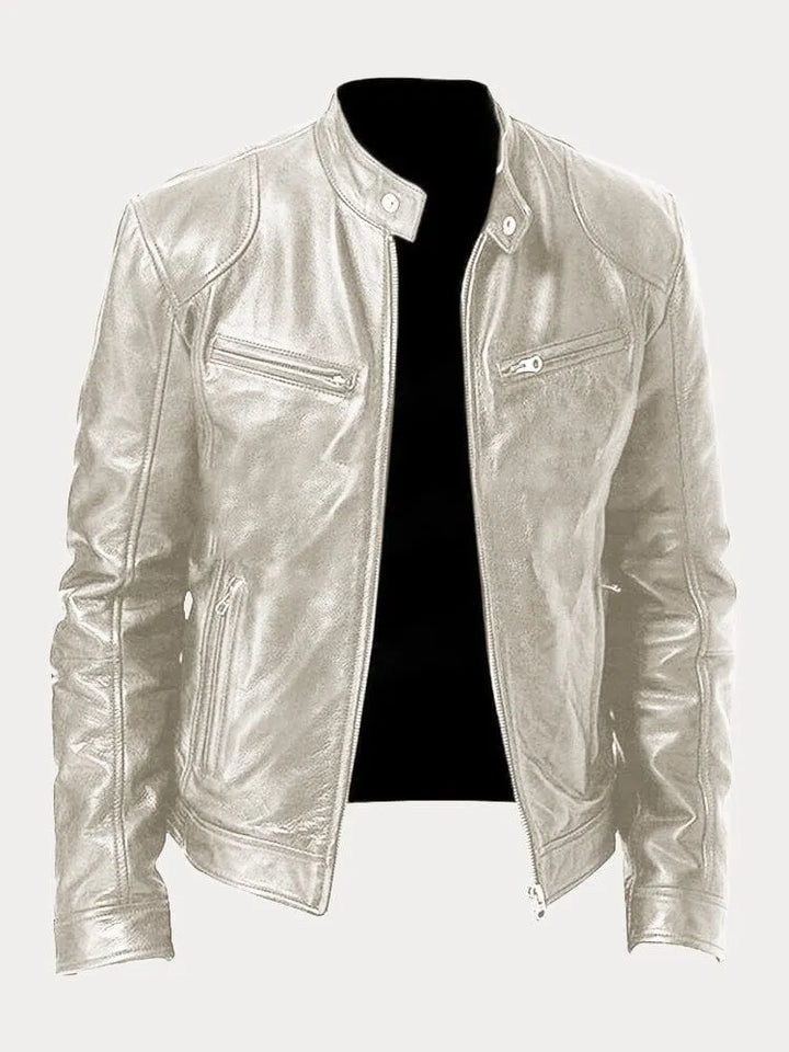 Rino | Lässige Lederjacke