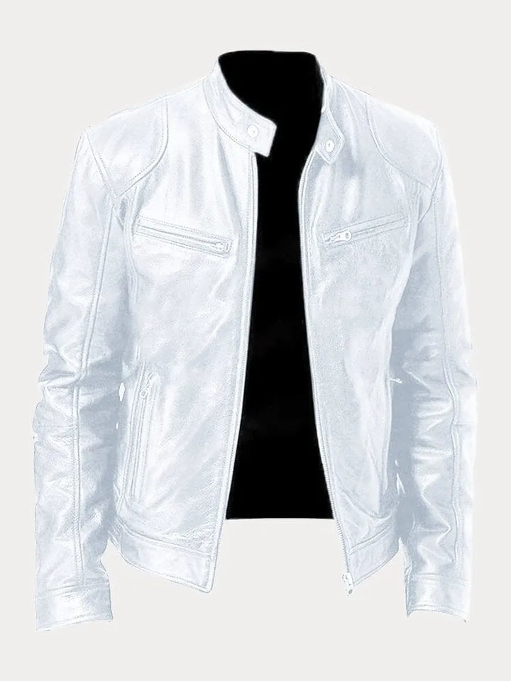 Rino | Lässige Lederjacke