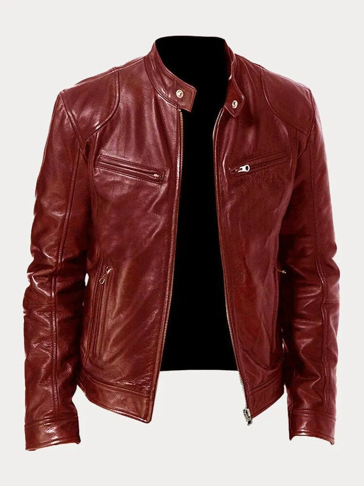 Rino | Lässige Lederjacke