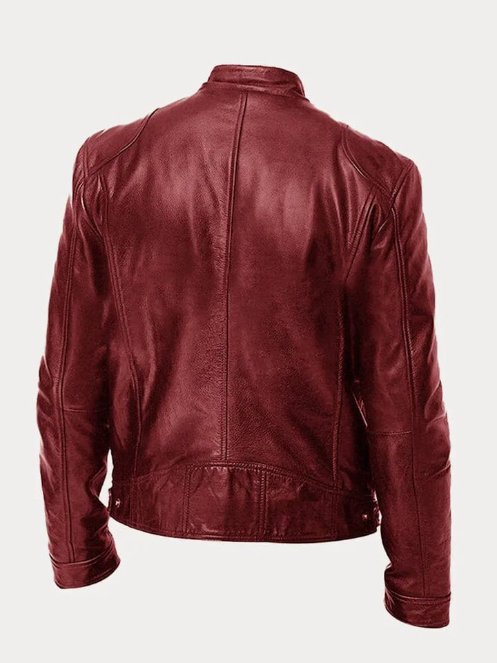 Rino | Lässige Lederjacke