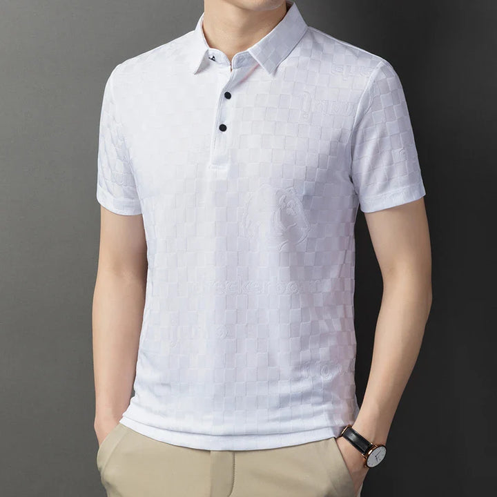 Berlin | Hochwertiges Poloshirt mit Karomuster