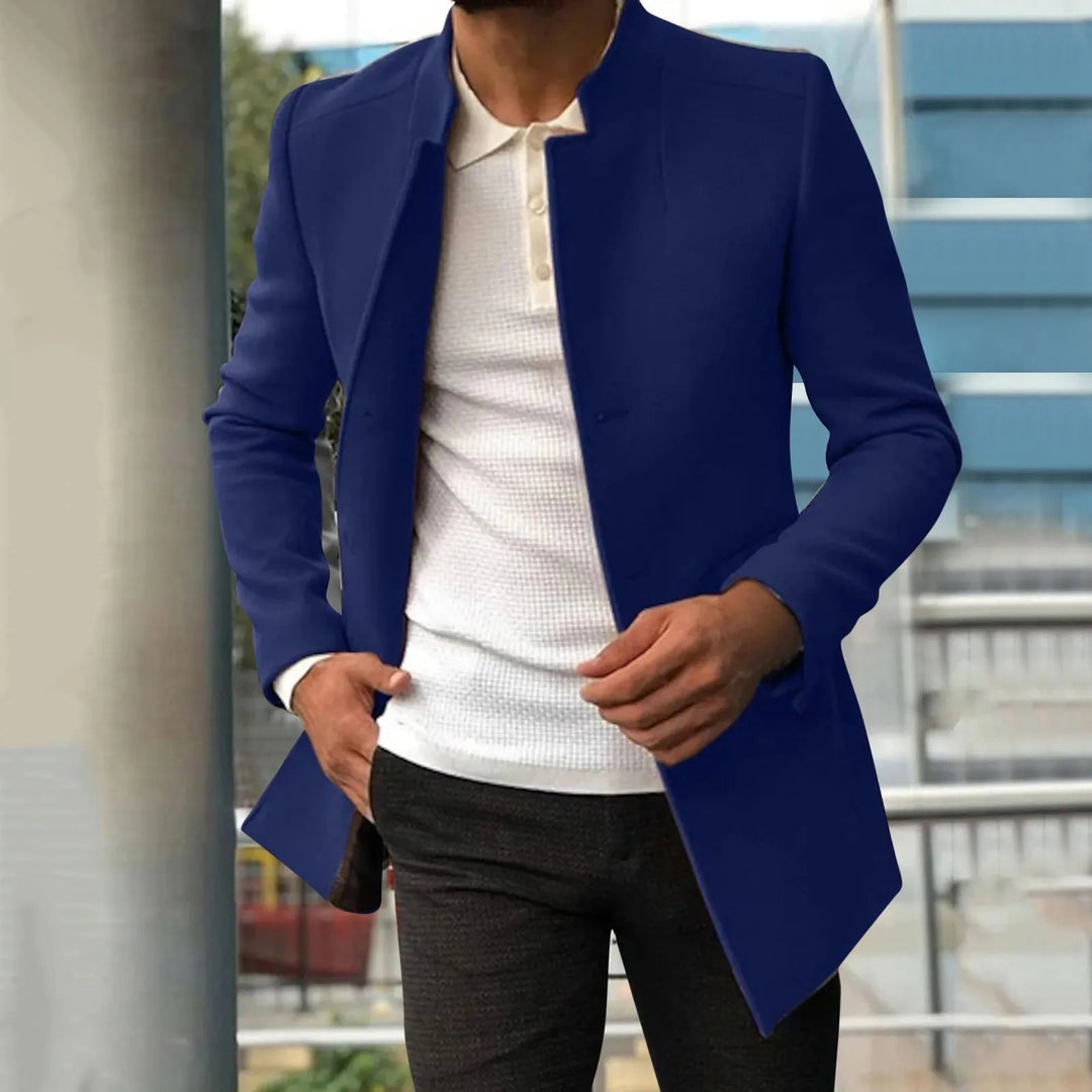 NOAH | Eleganter langer Mantel für den Herbst