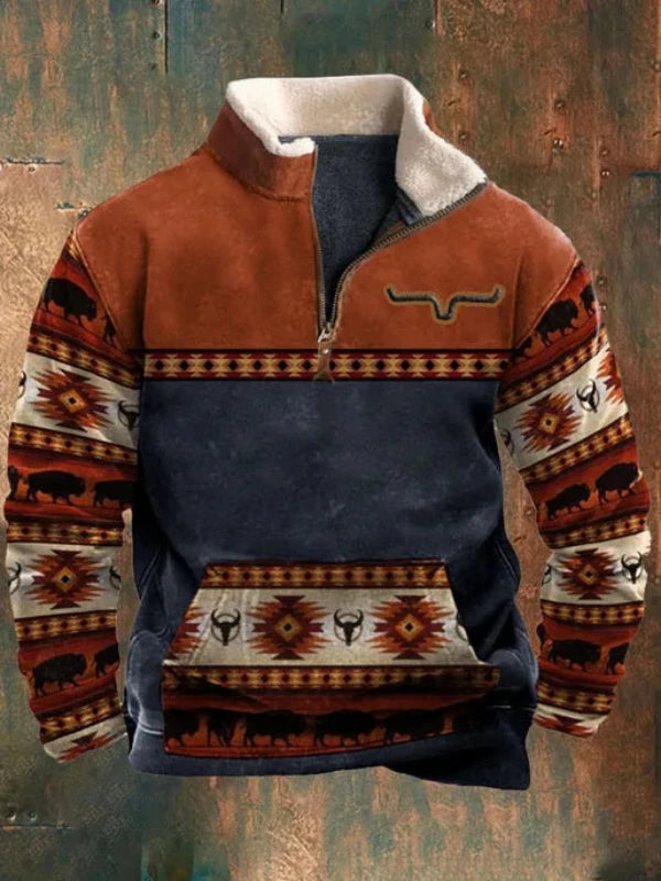 Martin | Viertel Zip-Up Pullover
