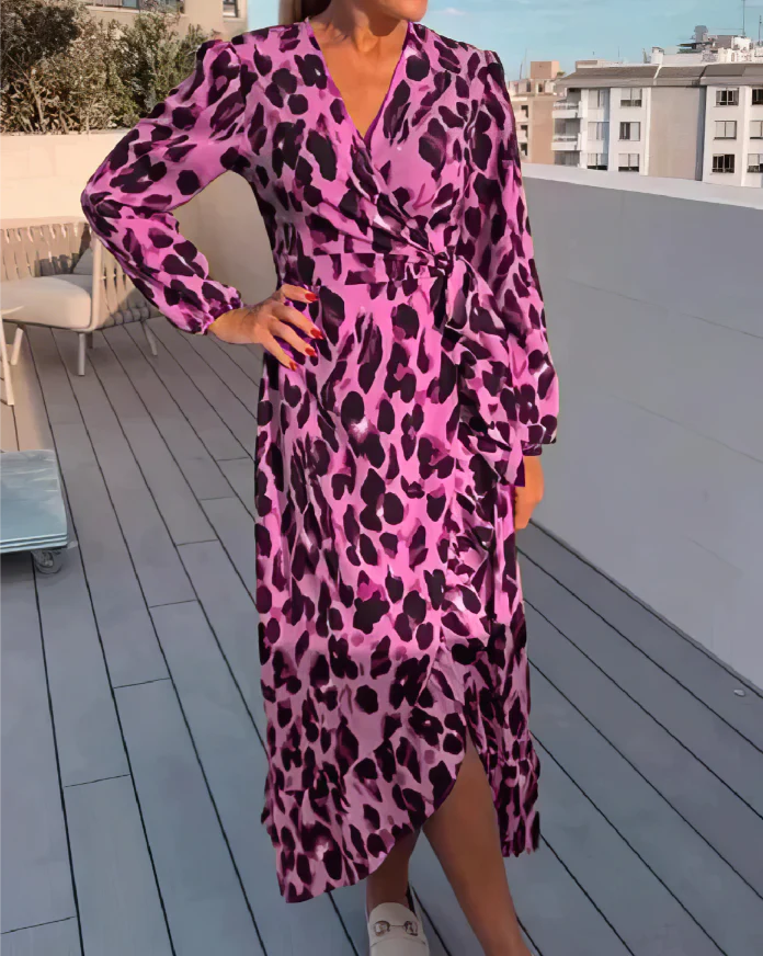 Johan | Kleid mit V-Ausschnitt