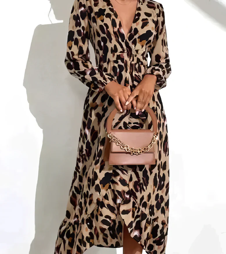 Johan | Kleid mit V-Ausschnitt