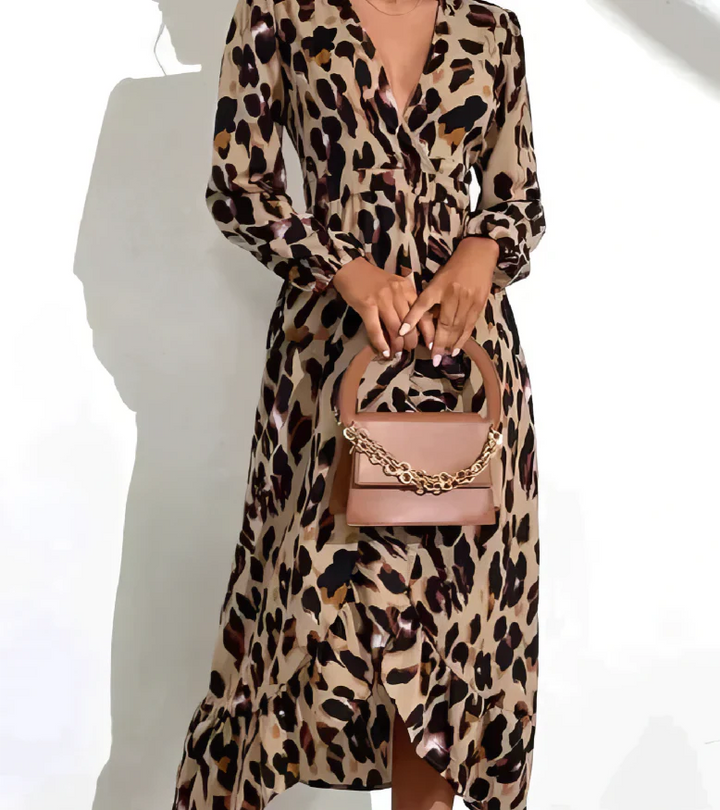 Johan | Kleid mit V-Ausschnitt