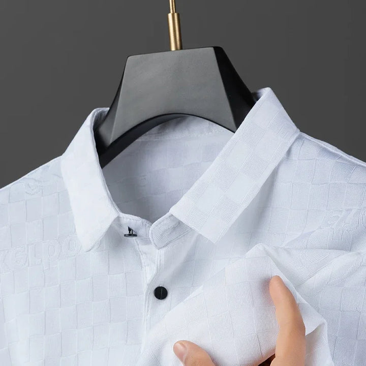 Berlin | Hochwertiges Poloshirt mit Karomuster