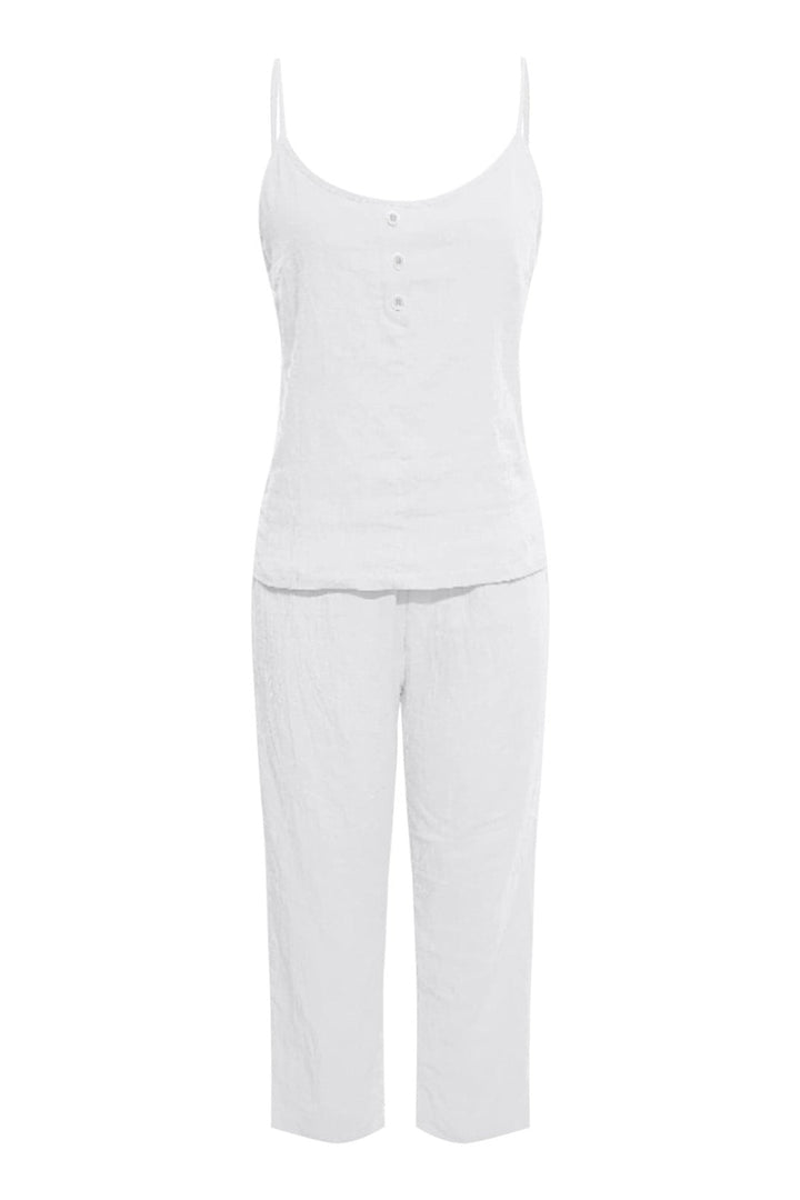 Hannah | Übergroße Hose aus Baumwolle Sommer-Set