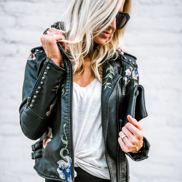 Ella | Blütenblumenjacke