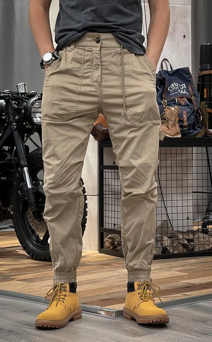 Tomasz | Spodnie Cargo Stretch ze Spandexem