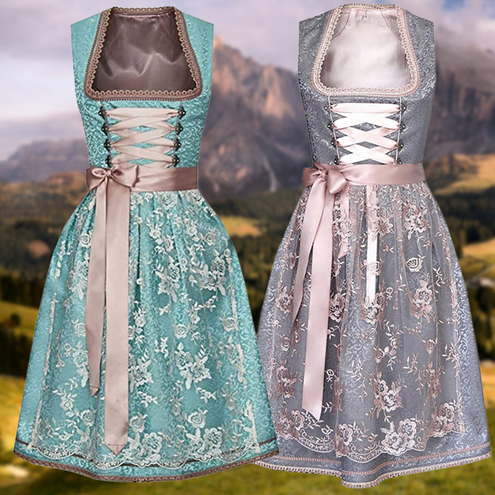 Charlotte | Einzigartige Tracht für Damen mit Schürze und Bluse