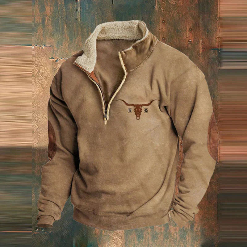 Emma | Stylischer Komfortpullover mit Reißverschluss