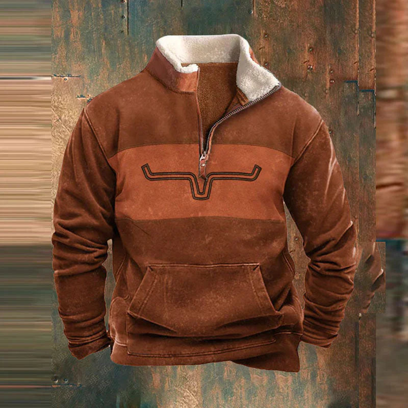 Daniel | Viertel Zip-Up Pullover