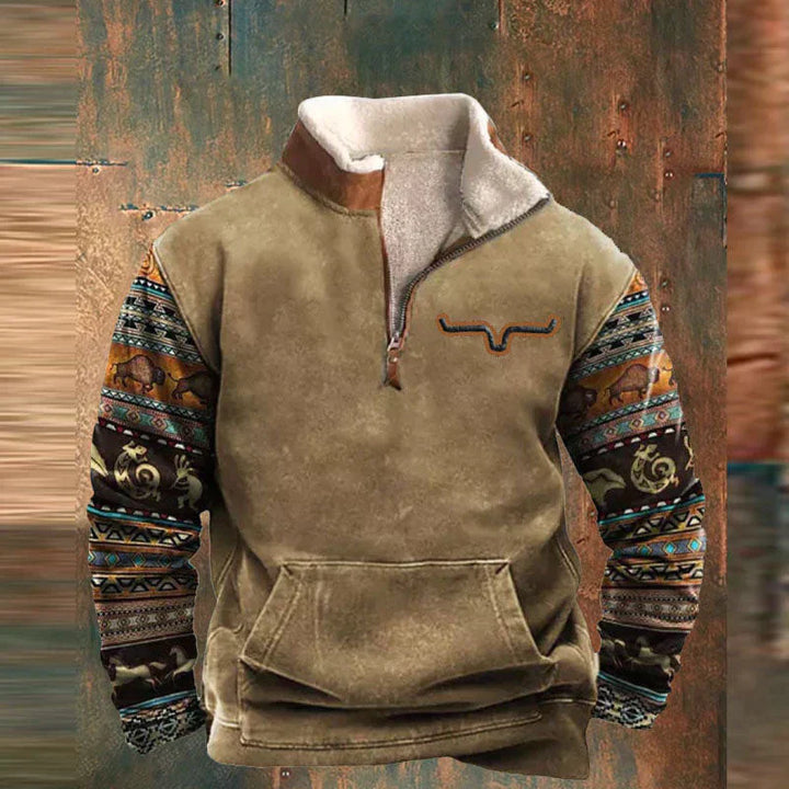 Emma | Stylischer Komfortpullover mit Reißverschluss