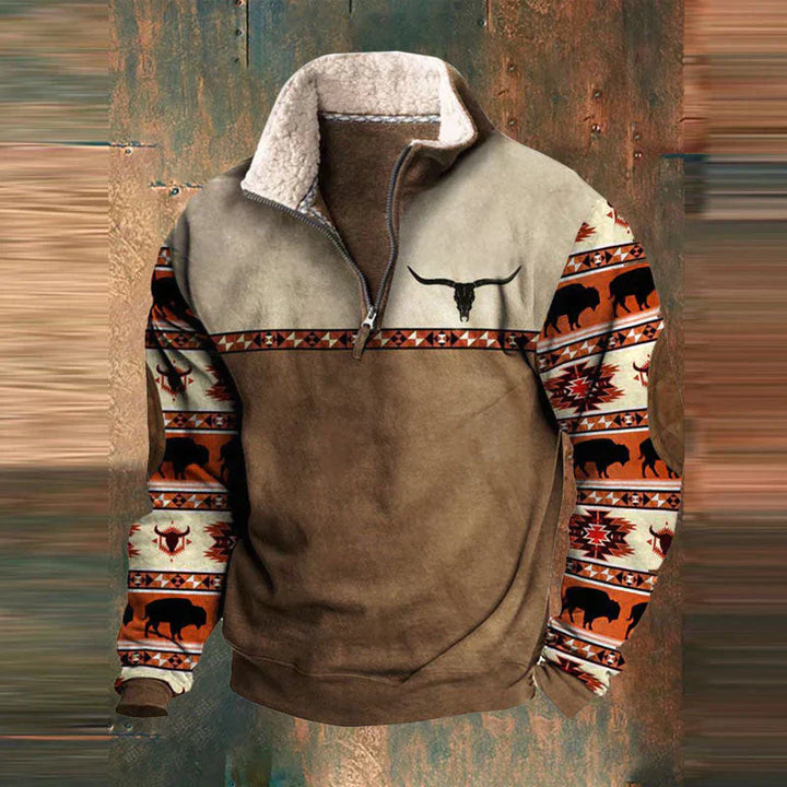Emma | Stylischer Komfortpullover mit Reißverschluss
