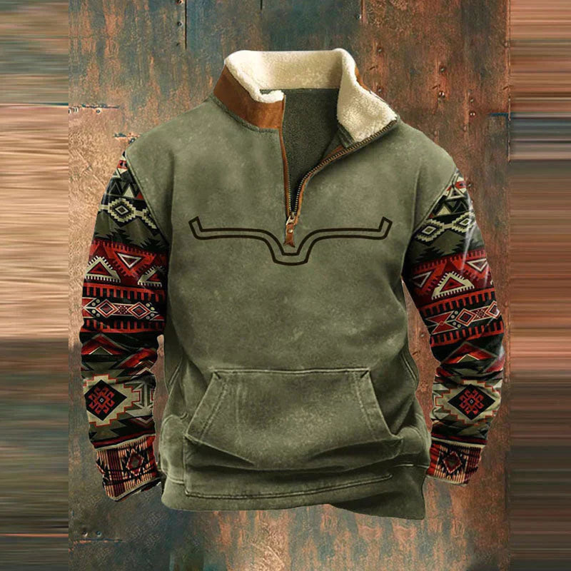 Emma | Stylischer Komfortpullover mit Reißverschluss