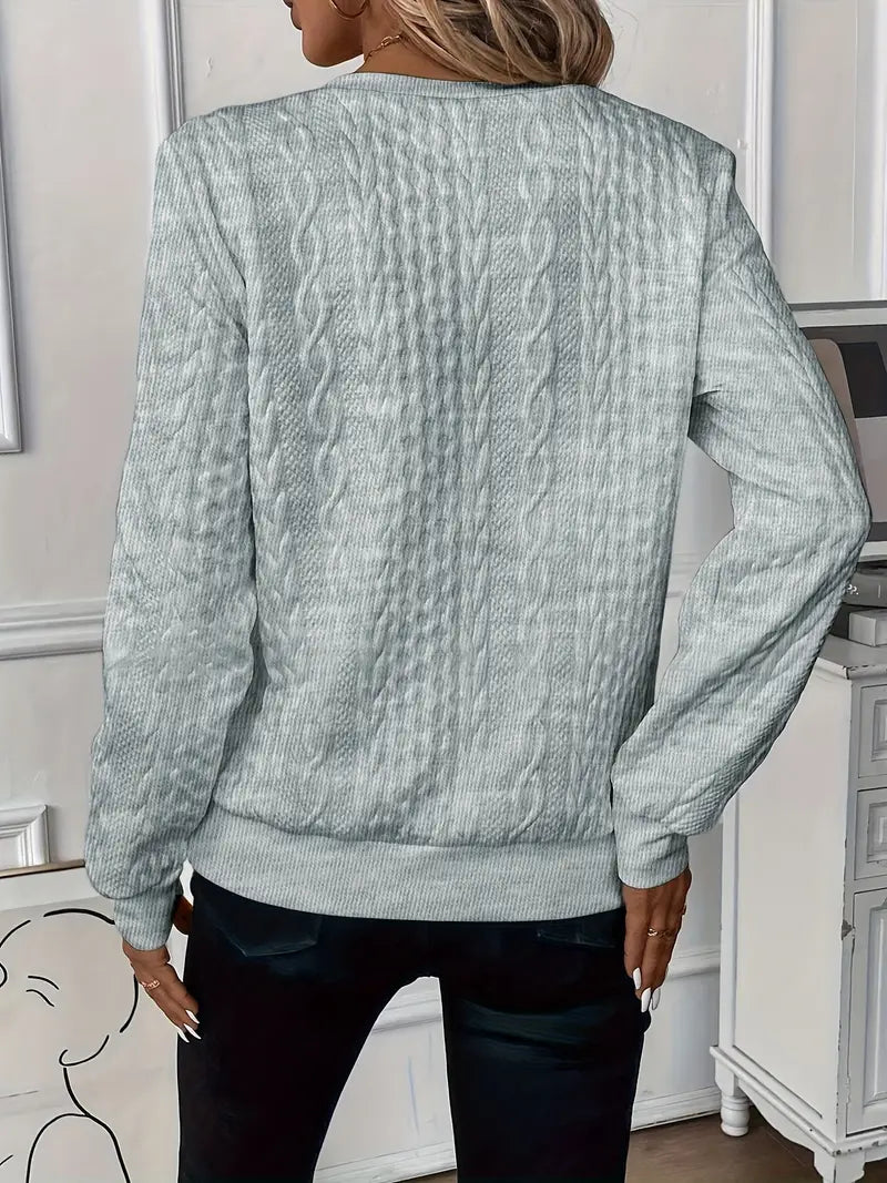 Jasmin | Pullover mit Reißverschluss