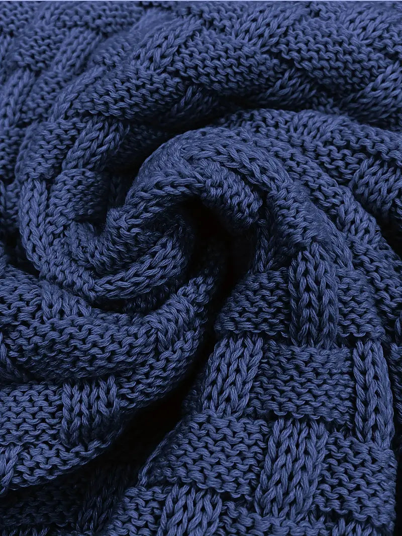 Immanuel | Grobstrick-Pullover mit Knopfleiste