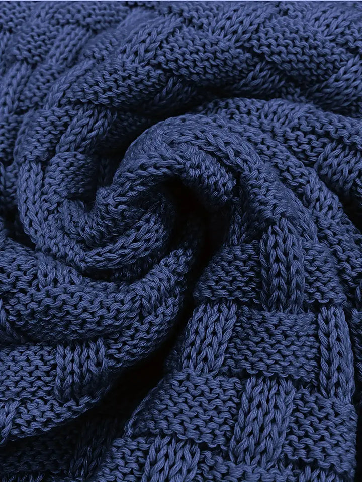 Immanuel | Grobstrick-Pullover mit Knopfleiste