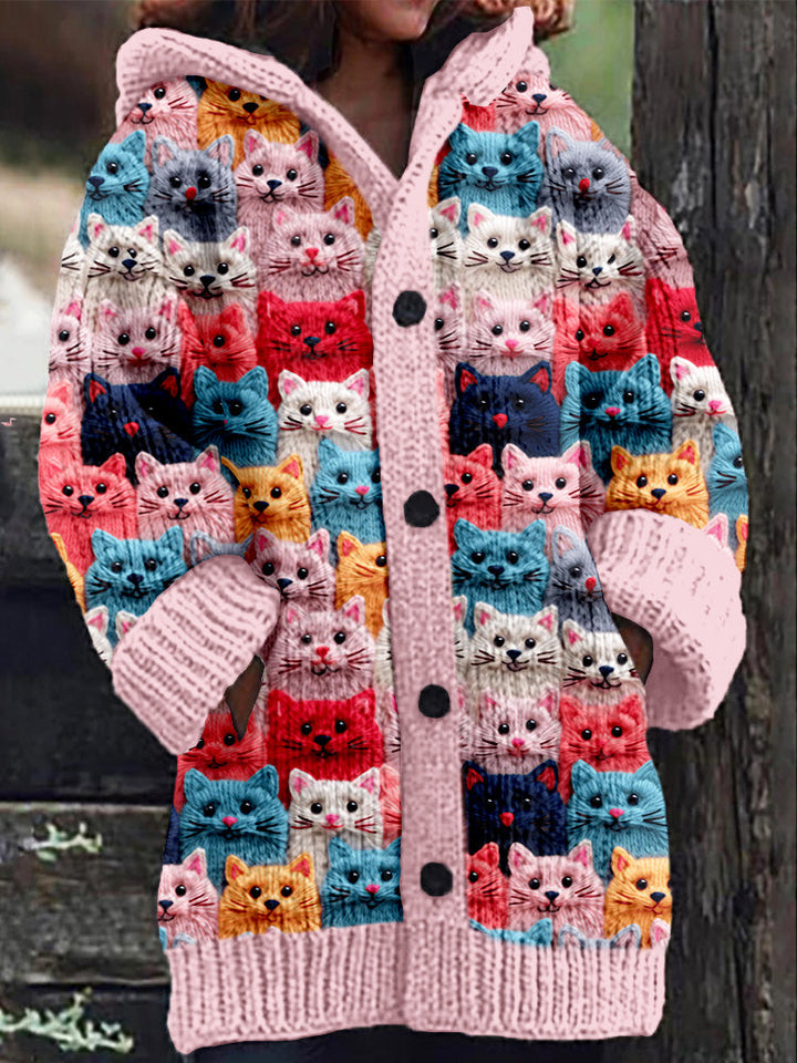 Leandra | Strickjacke mit Knöpfen
