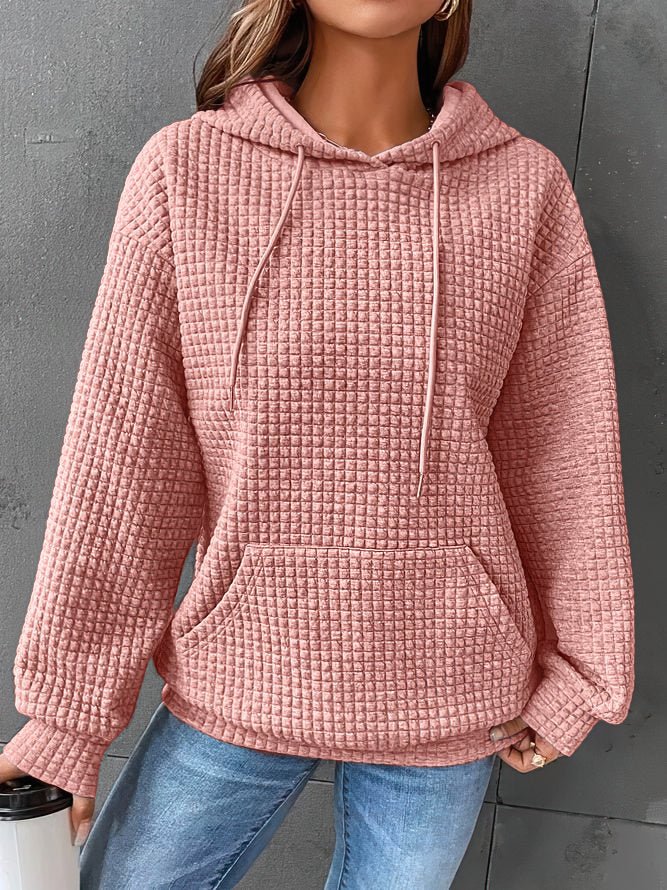 Regine | Schicker Waffelpullover