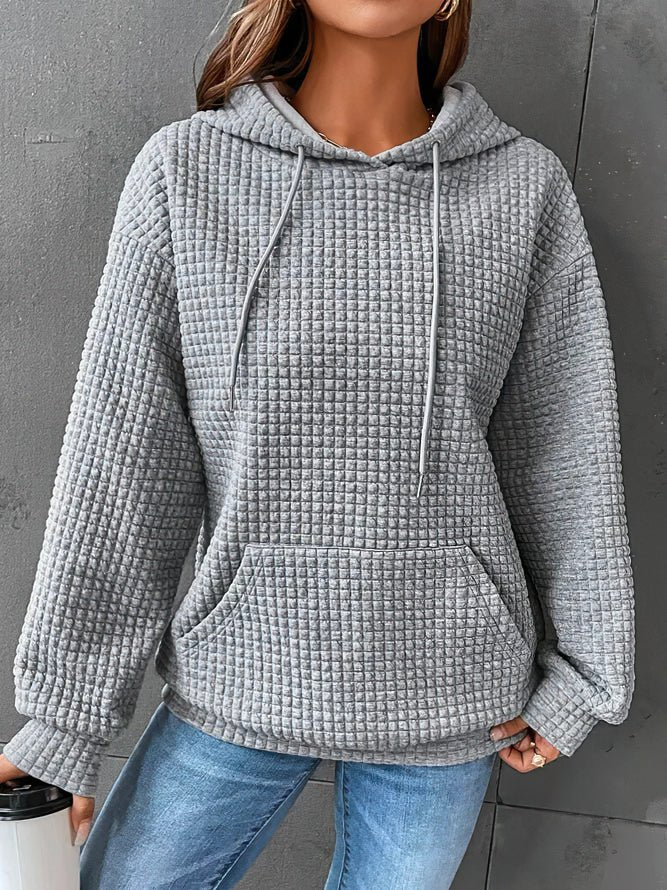 Regine | Schicker Waffelpullover