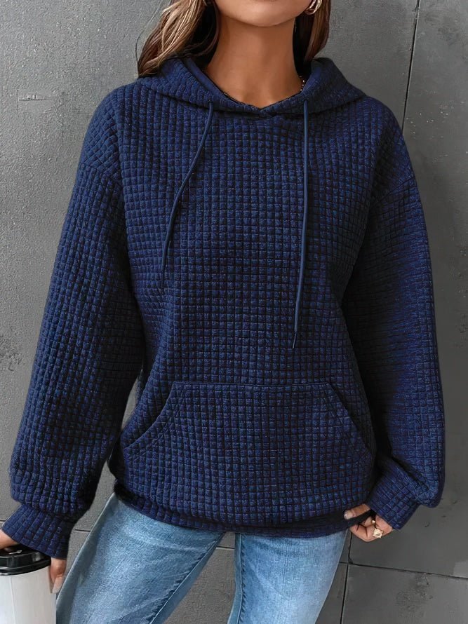 Regine | Schicker Waffelpullover