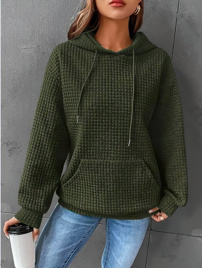 Regine | Schicker Waffelpullover