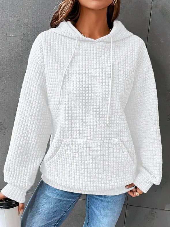 Regine | Schicker Waffelpullover