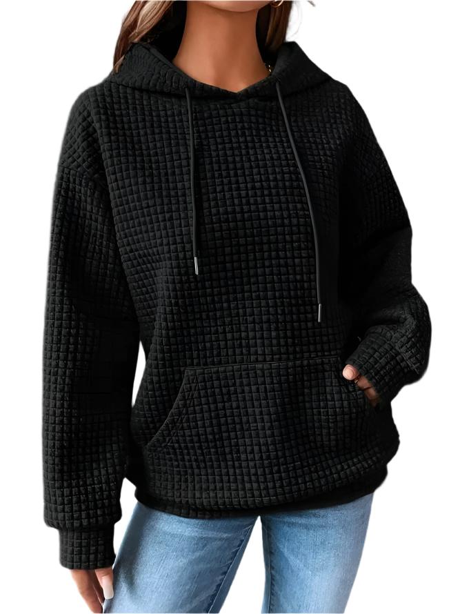 Regine | Schicker Waffelpullover