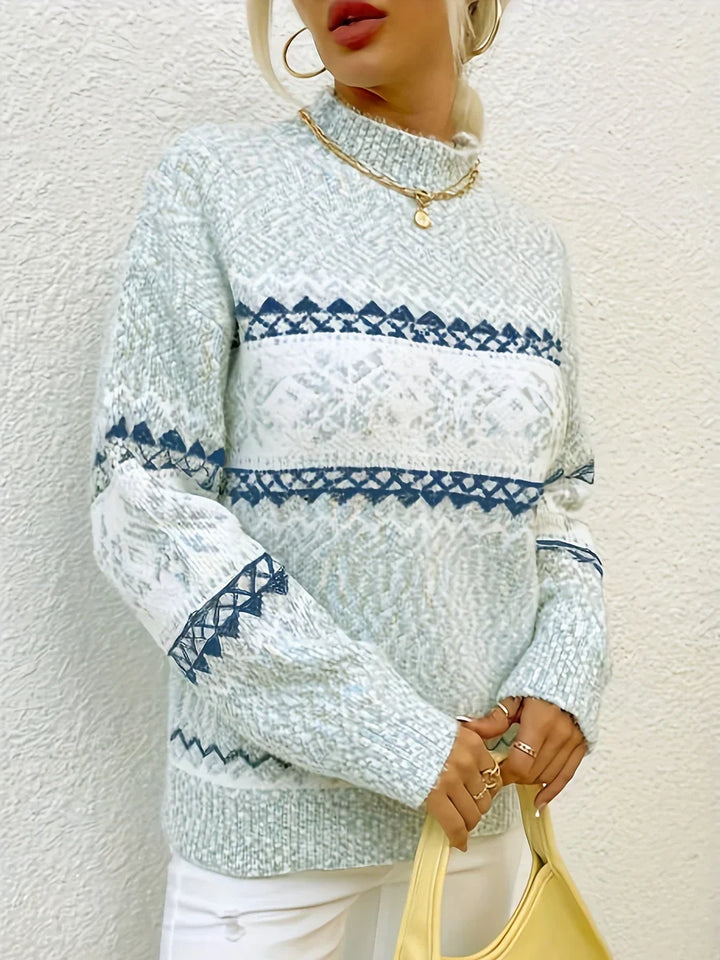 Hildegard | Schneeflocken-Pullover