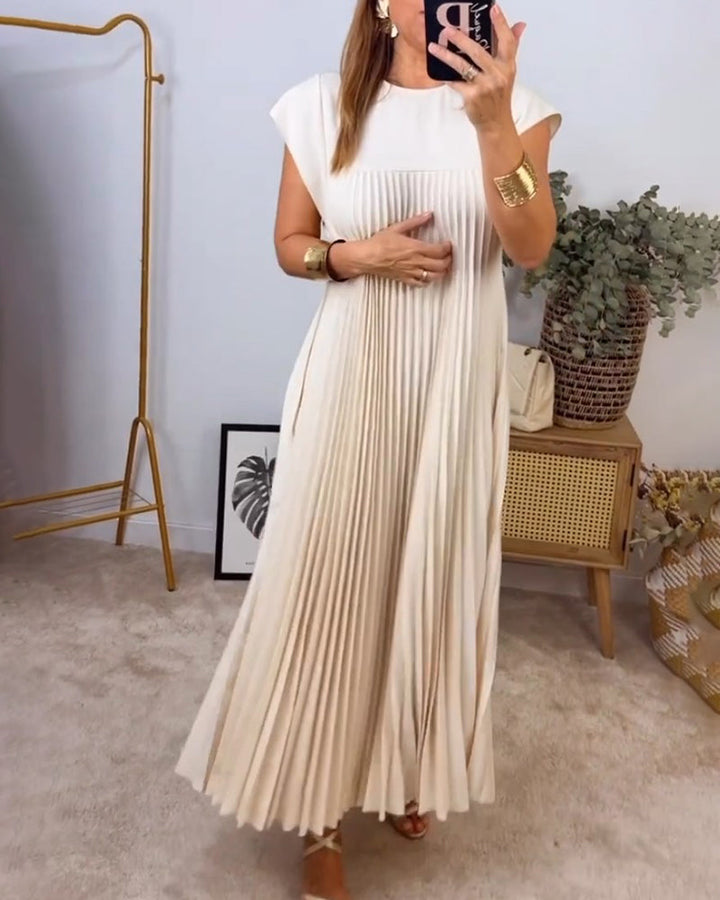 Romy | Elegantes Kleid mit Rundhalsausschnitt