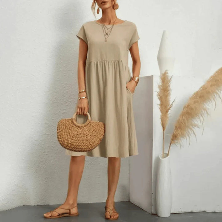 Sophia | Sommerkleid aus handgefertigter Baumwolle