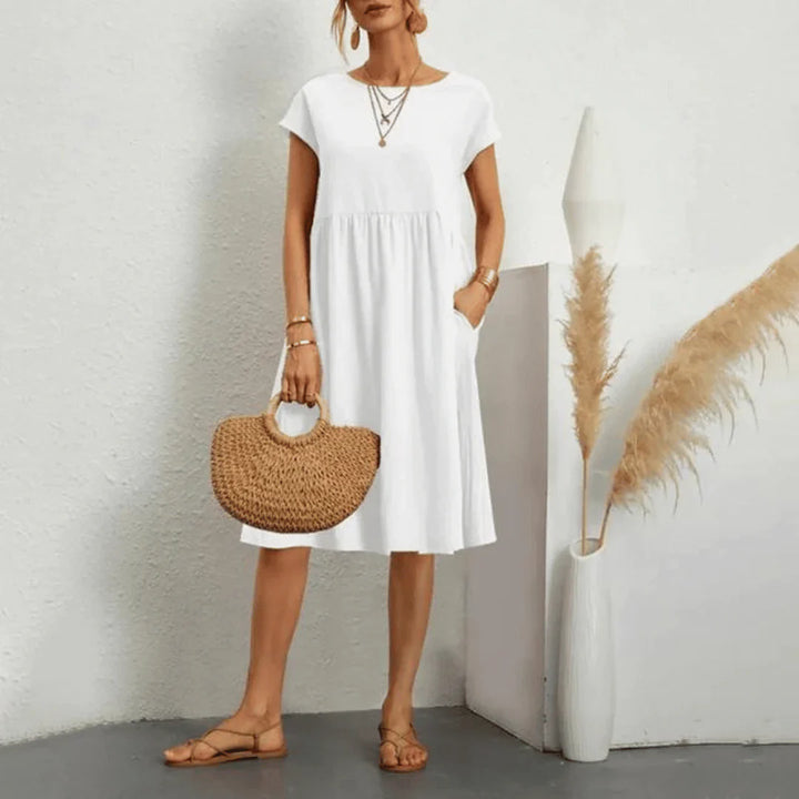 Sophia | Sommerkleid aus handgefertigter Baumwolle